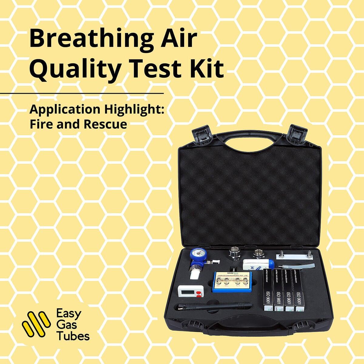 Fire and Rescue breathing air quality test kit