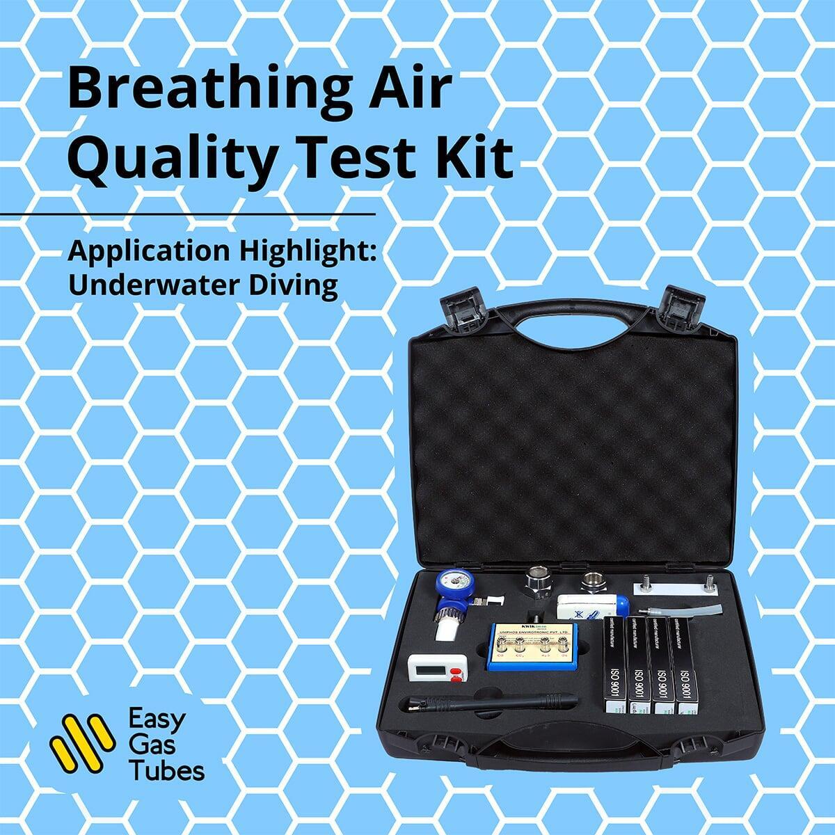 Fire and Rescue breathing air quality test kit